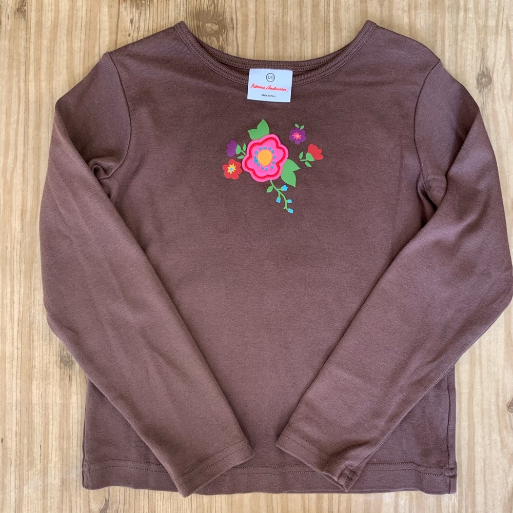 Hanna Andersson Soft Art Tee NWOT